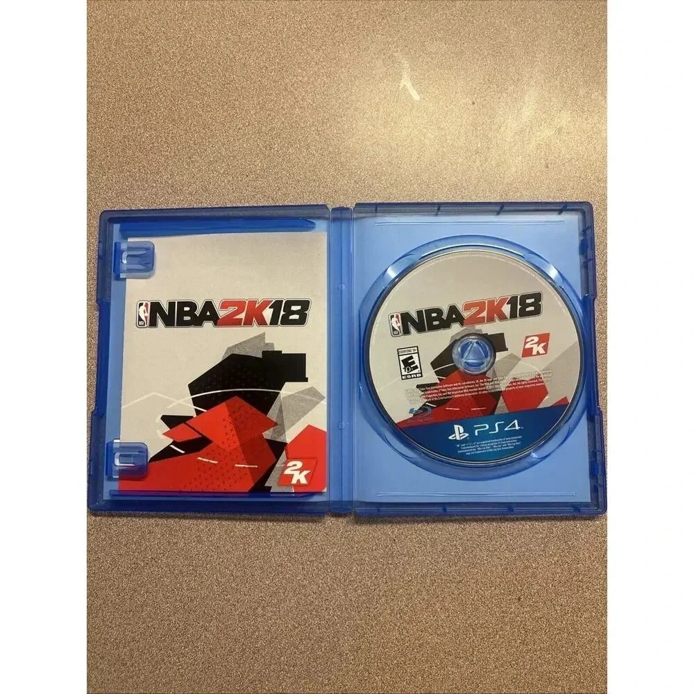 NBA 2K18 2018 Basketball Sony PlayStation 4 PS4 Game Tested With‎ Manual